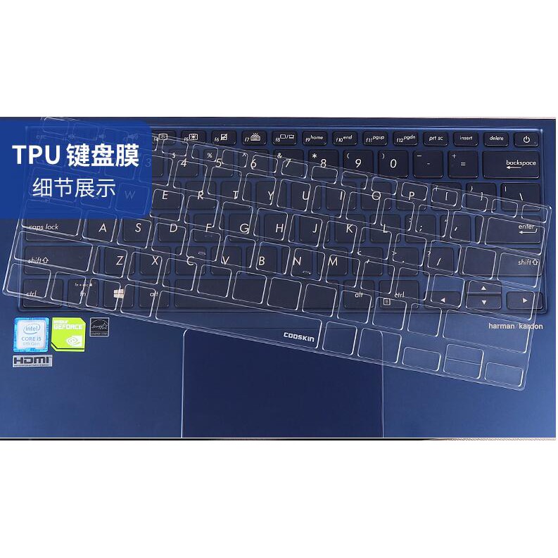 Miếng Dán Bàn Phím Cho ASUS U4300 U4300FN 14 ZenBook U2 ZenBook 14Deluxe14 VivoBook 14 X  U4500F Deluxe 14s VivoBook 14s X S4500 U4600
