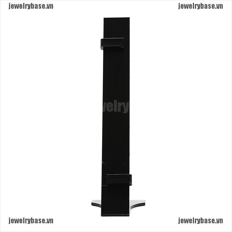 [Base] l-type plastic wrist watch display rack holder sale show case stand tool [VN]