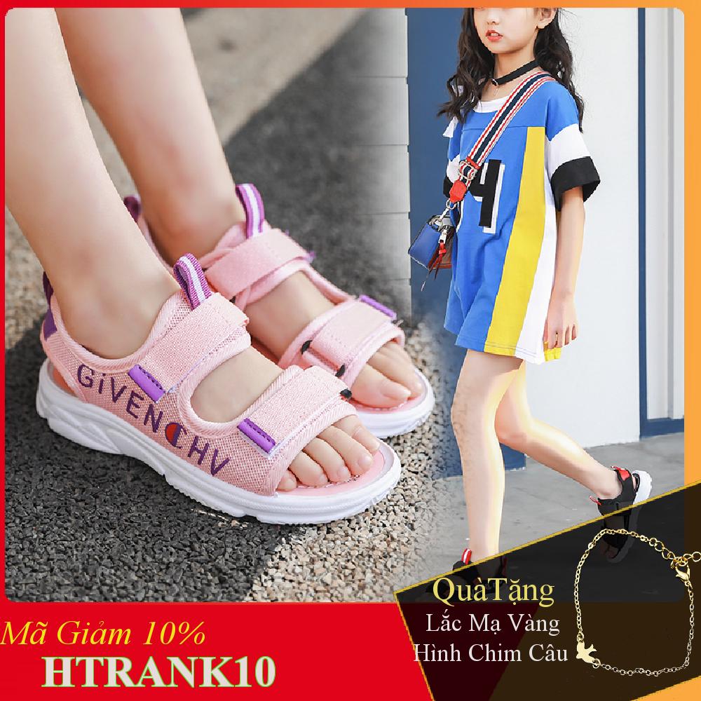 Dép quai hậu cho bé gái 6-10 tuổi(có ảnh thật) - Tặng Lắc Mạ Vàng Hình Bồ Câu Xinh  M1263741