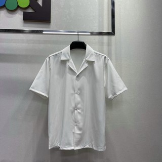 [Ảnh Shop Tự Chụp] Sơmi Lụa Tay Ngắn Unisex