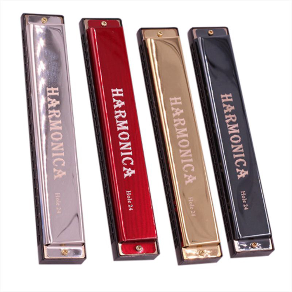 Kèn Harmonica Tremolo 24 Lỗ Dành Cho Người Mới Bắt Đầu