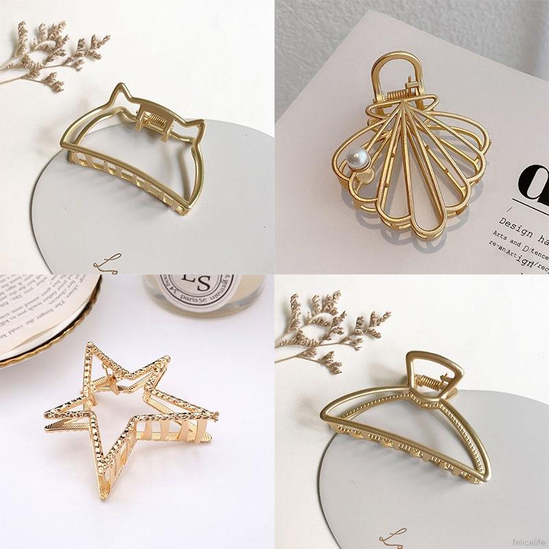 Kẹp Tóc Ngọc Trai Đơn Giản Xinh Xắn Cho Nữ