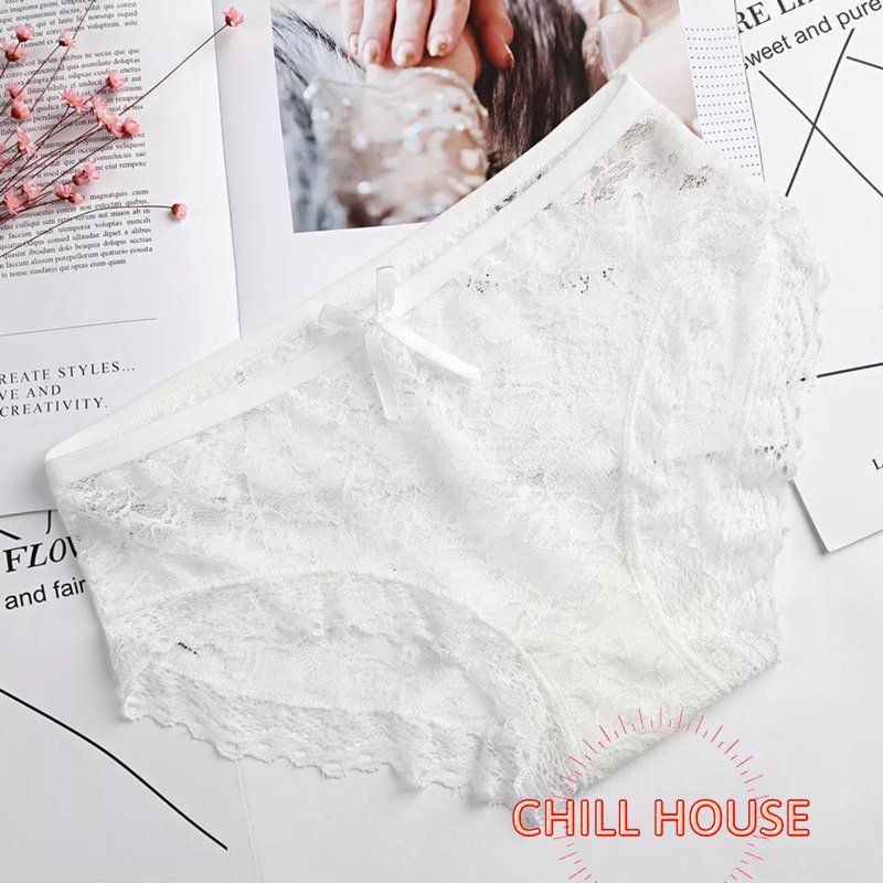 QUẦN LÓT REN HOA ĐÍNH NƠ QL3  QUYẾN RŨ CAO CẤP - CHILLHOUSE