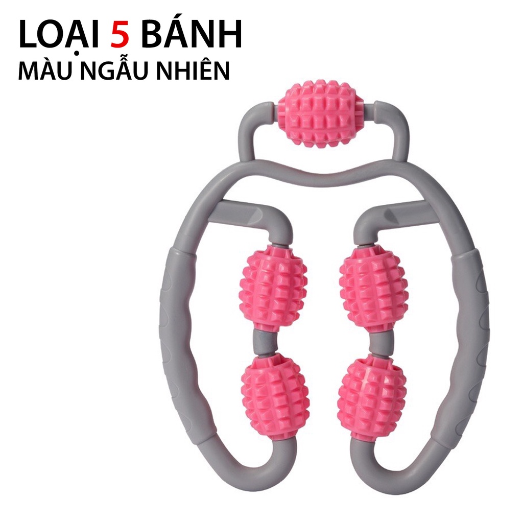 Con Lăn Massage Cơ Chữ U Có Thể Mở Rộng, Dùng Tập Yoga, Giúp Thư Giản, Thon Cơ