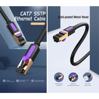 Cáp mạng CAT7 SSTP Vention ICD series (1/2/3/5/10 mét)