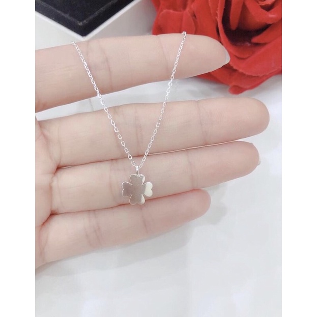 DÂY CHUYỀN 4 LÁ MAY MẮN BẠC TA