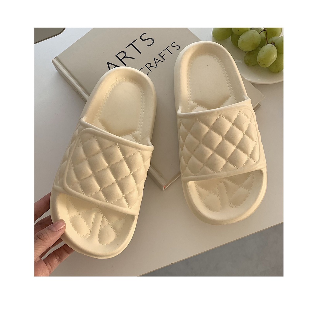 Dép nữ quai ngang đúc siêu bền mềm phong cách Hàn - US741