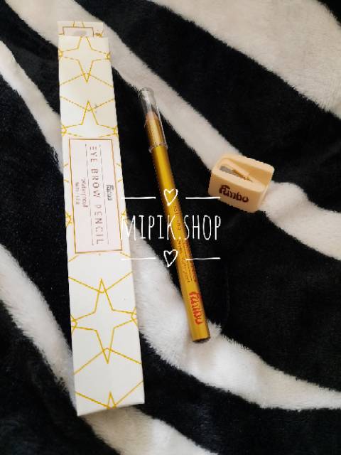 (hàng Mới Về) Chì Kẻ Lông Mày / Kẻ Mắt Fanbo Vỏ Màu Vàng Kim | BigBuy360 - bigbuy360.vn