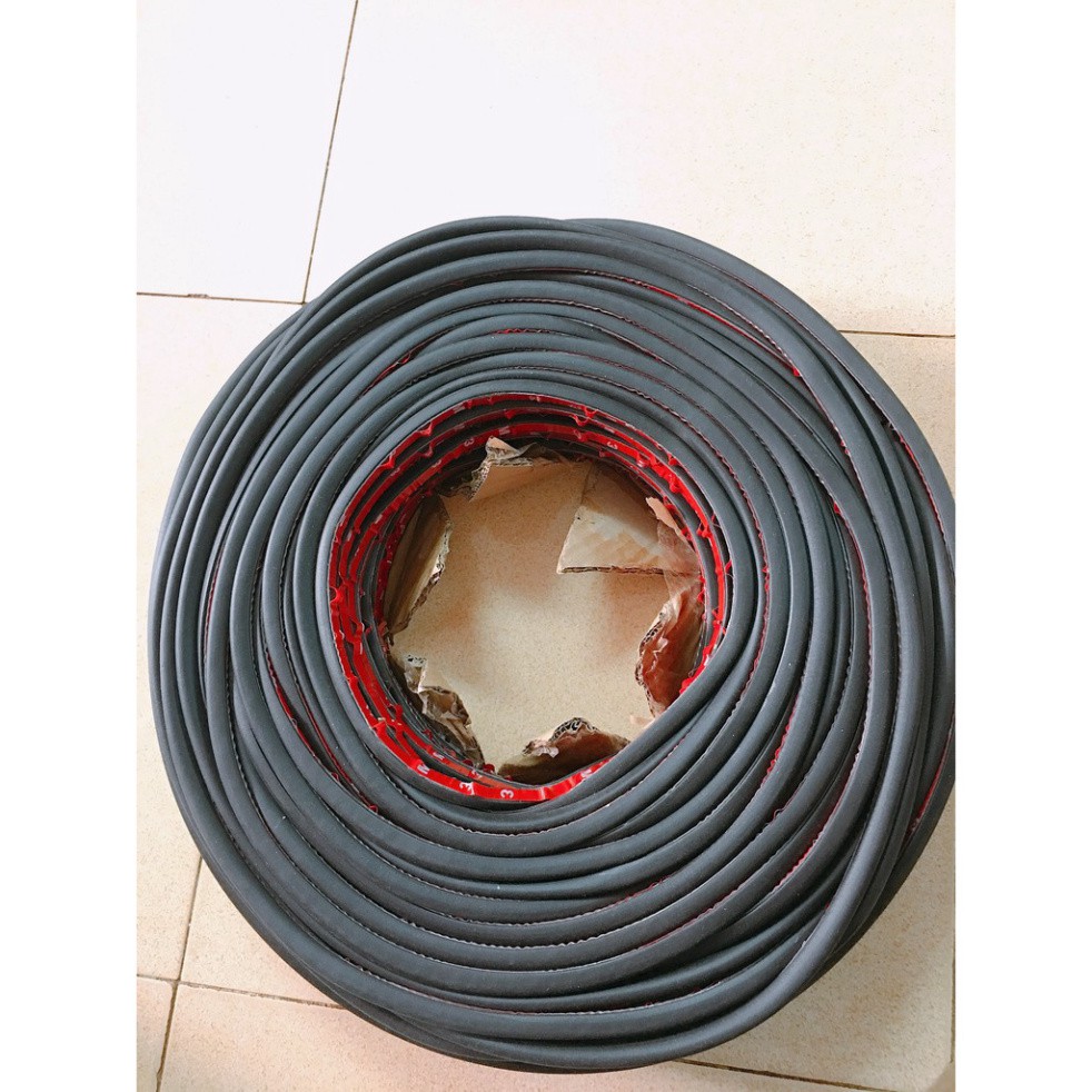 New New Ron Gioăng cao su chữ D 14x10mm chống ồn cách nhiệt cuộn 15m