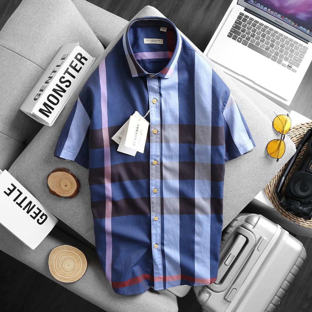 ÁO SƠ MI TAY NGẮN MẪU ĐẸP- HÀNG CAO CẤP | BigBuy360 - bigbuy360.vn