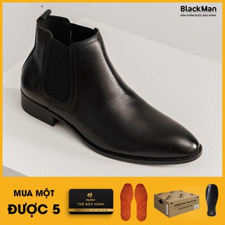 ✅ Giày boots nam da bò thật hàng hiệu blackman 💥 CHẤT DA BÒ MỀM 100% ✅ ĐẾ CAO SU BÊT CỰC CHẮC CHẮN BM01