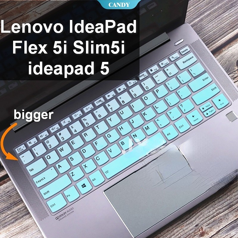 Miếng Silicon Bảo Vệ Bàn Phím Laptop Lenovo IdeaPad Flex 5i Flex 5 Lenovo Yoga Slim 7 Ryzen 7 Slim 7 Pro 14"