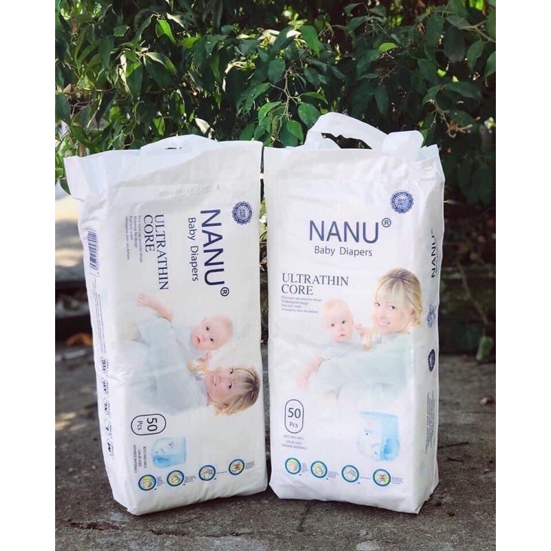 Bỉm Quần Nanu Cao Cấp Hàng Loại 1 Size M/L/XL/XXL/XXXL 100 Miếng