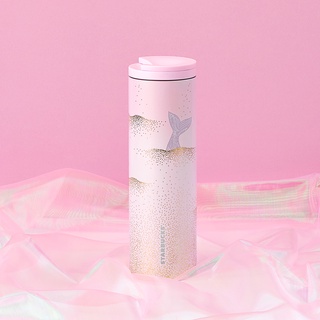 [LIFEMCMBP4 -12% đơn 250K] Bình Starbucks 16Oz (473ml) Stainless Steel Purple Siren Tail
