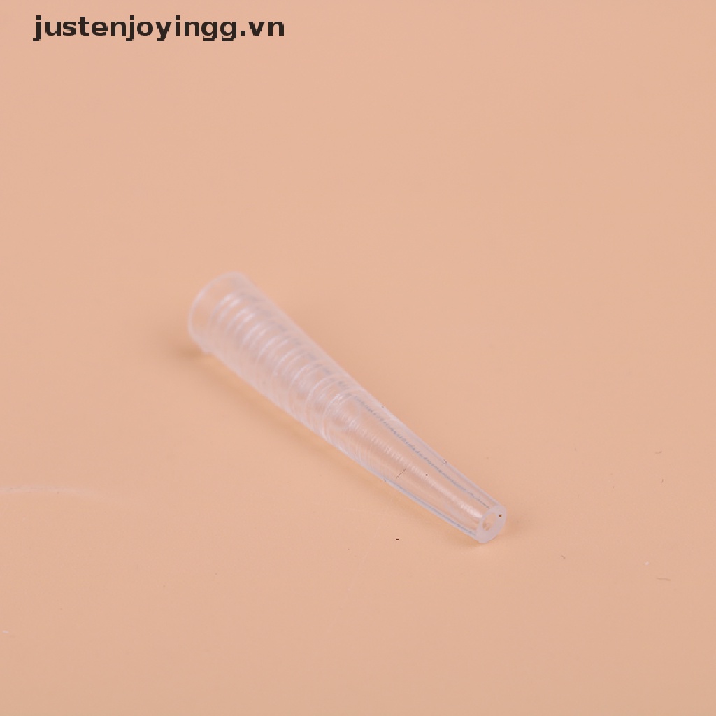 (Hàng Mới Về) Set 10 Nắp Silicone Đậy Lông Mi Giả Kèm Nhíp Hỗ Trợ Nối Mi