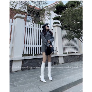 Boot đùi mũi nhọn mai phương bùi