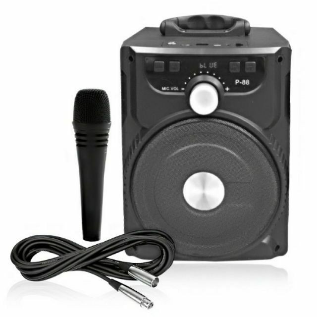 LOA KARAOKE XÁCH TAY MINI BLUETOOTH P88/89 + TẶNG KÈM MICRO