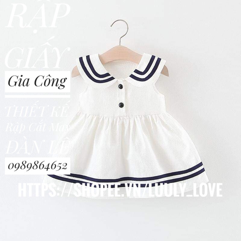 Rập giấyB377_ Rập giấy bộ mặc nhà cho bé yêu(1t-12t)