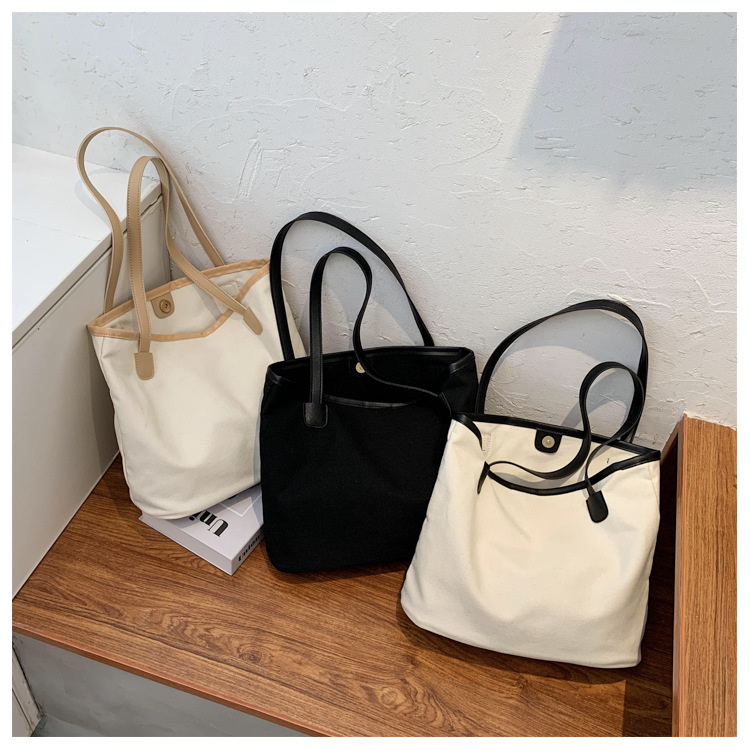 Túi xách nữ IELGY chất liệu vải bạt phong cách Hàn Quốc thời trang