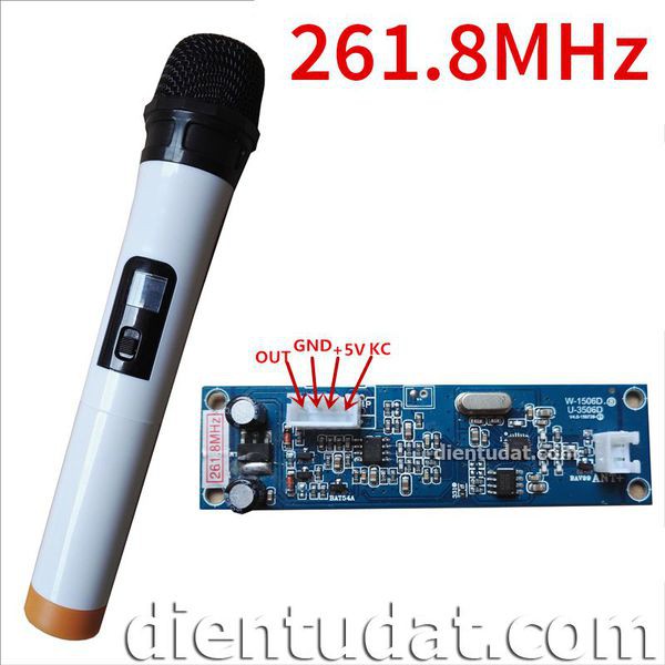 Micro Không Dây Tần Số 261.8