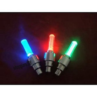 ( hàng sẵn ) Đèn Led Gắn Van Xe Đạp,Xe Máy,Ô Tô Kiểu 5 BÓNG LED-Đèn 5 bóng LED Gắn Van Bánh Xe Đạp