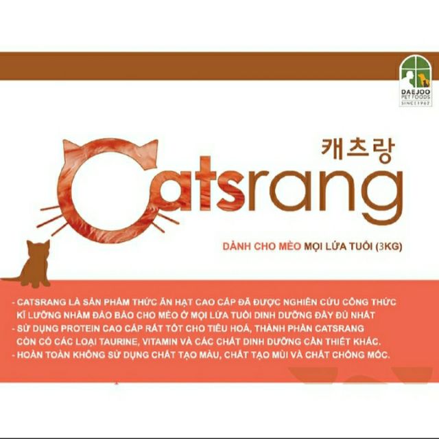 Catsrang 1kg gói chiết