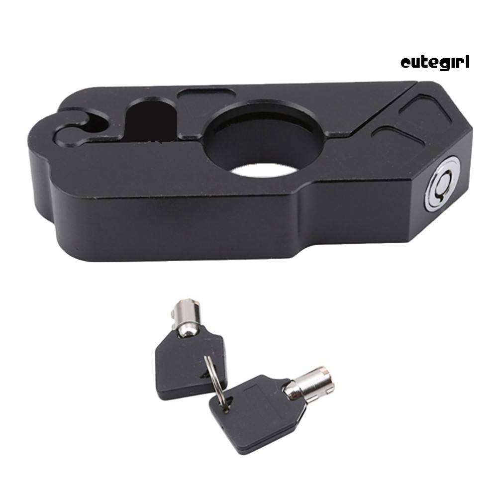 CUTE_Motorcycle Motorbike Scooter ATV Brake Clutch Handlebar Security Anti-Theft Lock