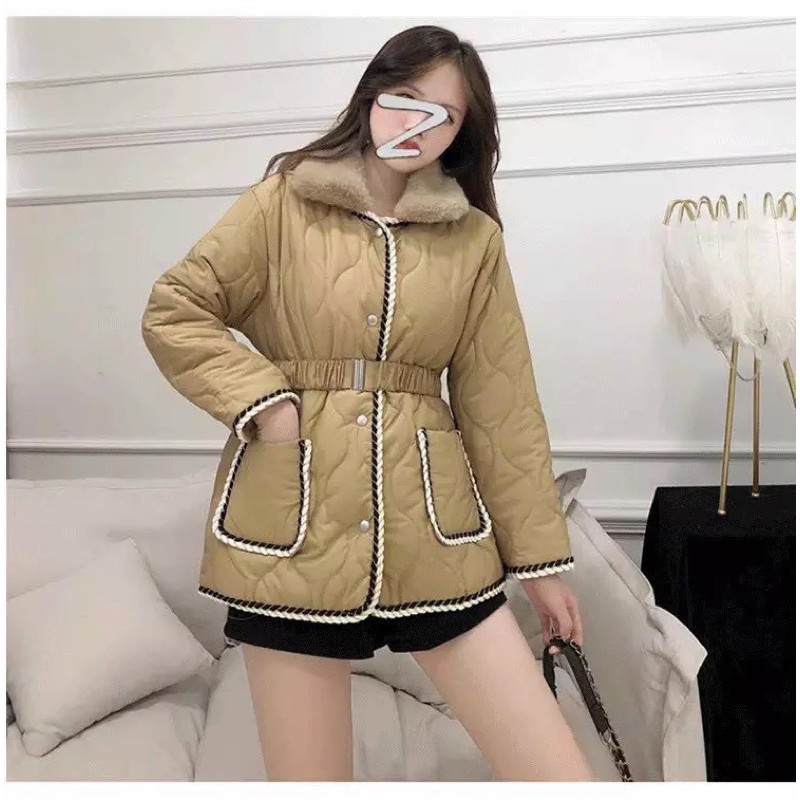 Bán sỉ áo phao trần trám đai eo | BigBuy360 - bigbuy360.vn