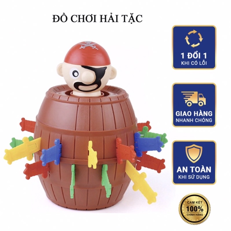 Đồ chơi đâm hải tặc size lớn 24 kiếm 20cm chất liệu nhựa an toàn cho bé - TiNa’s House