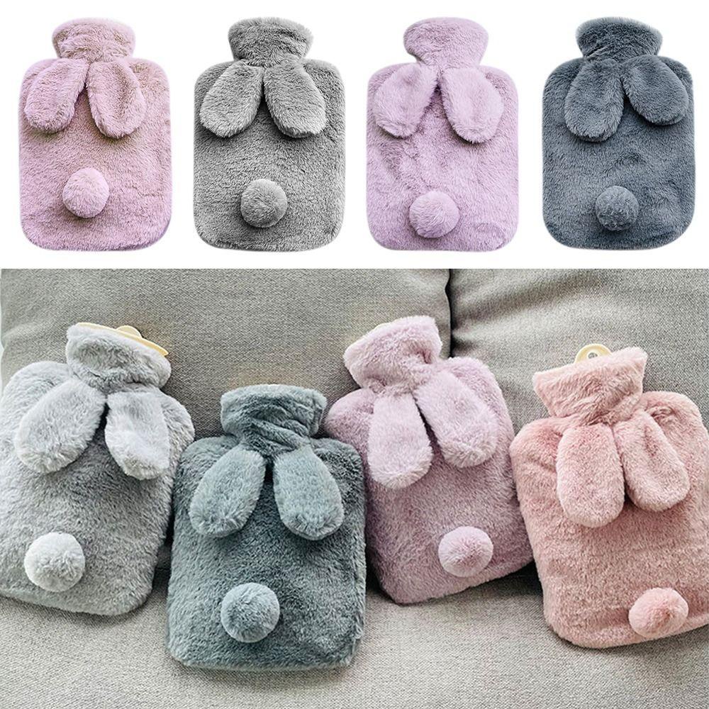 EBINLANDS Túi Chườm Nóng Hình Thỏ Mềm Mại Tiện Dụng