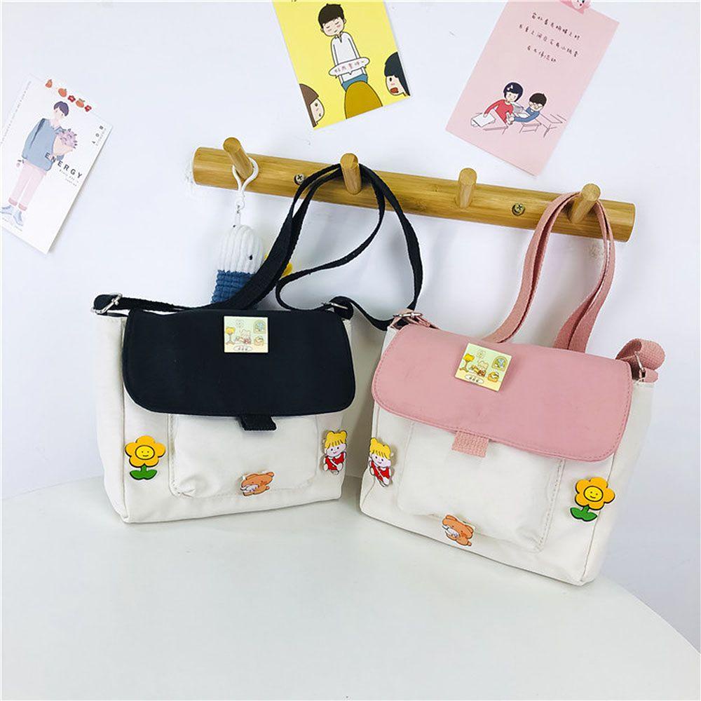 YEW Túi Đeo Chéo Canvas Dễ Thương Xinh Xắn Cao Cấp