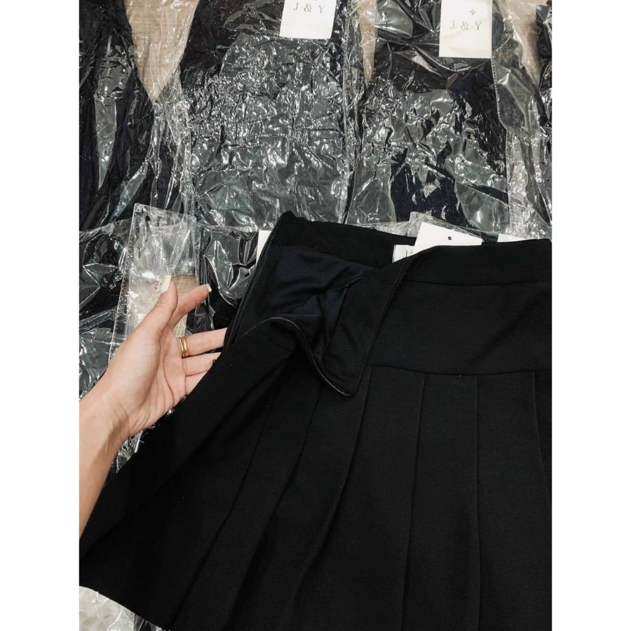 [𝗙𝗔𝗦𝗔𝗟𝗘 𝗚𝗶𝗮̉𝗺 𝟮𝟬𝗸 đ𝗼̛𝗻 𝗵𝗮̀𝗻𝗴 𝟱𝟬𝗸]Chân váy xếp ly ngắn, kiểu dáng váy xòe tennis cá tính có lớp lót trong- Hia clothing | BigBuy360 - bigbuy360.vn