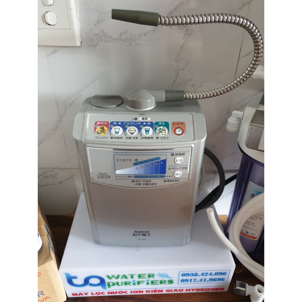 Máy lọc nước điện giải ion kiềm National TK7300, TK7105
