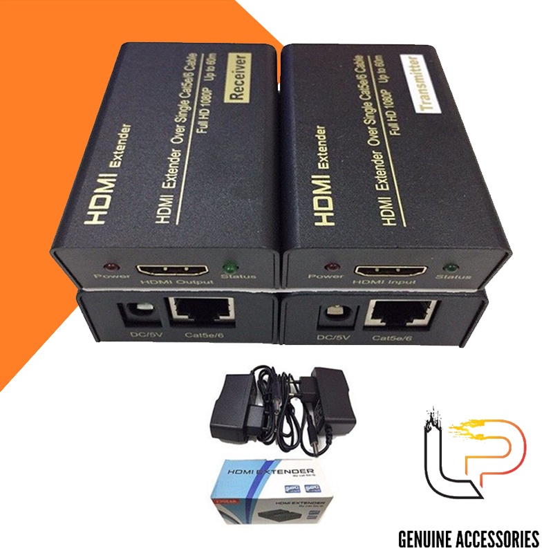 HỘP NỐI DÀI HDMI - LAN 60M FJGEAR (FJ-HEA60)