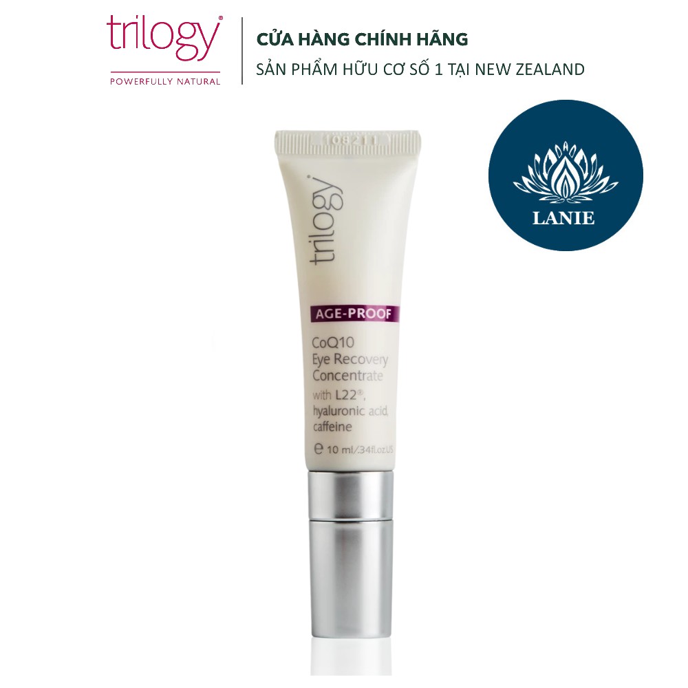 Trilogy Tinh Chất Phục Hồi Da Vùng Mắt CoQ10 Eye Recovery Concentrate 10ml