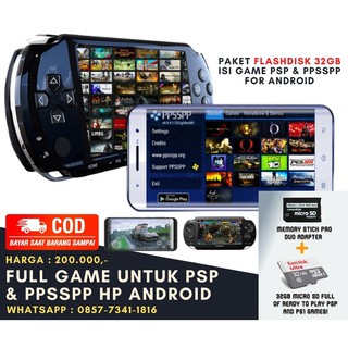 Thẻ Nhớ Psp 32gb Full Game Hd - Sdcard - Game Psp
