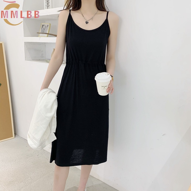 Đầm Tay Ngắn Cổ Tròn Bằng Cotton Cỡ Lớn Thoải Mái Phong Cách Hàn Quốc Thời Trang Mùa Hè Cho Nữ