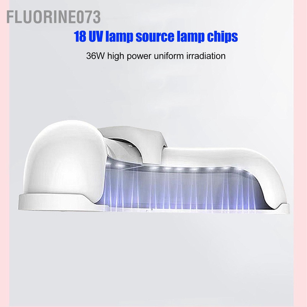 Máy hơ gel cảm ứng UV chống đen tay 【Fluorine073】