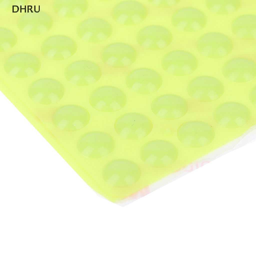Dh Set 100 Miếng Đệm Cao Su Dán Tường / Cửa / Tủ Chống Va Chạm