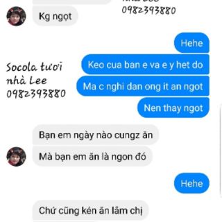 CHOCOLATE TƯƠI HÀN QUỐC NHÀ LEE