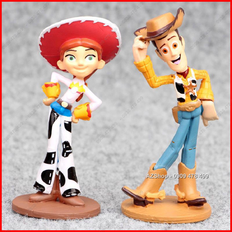 Bộ 10 Nhân Vật Hoạt Hình Câu Chuyện Đồ Chơi - ToyStory - 7910