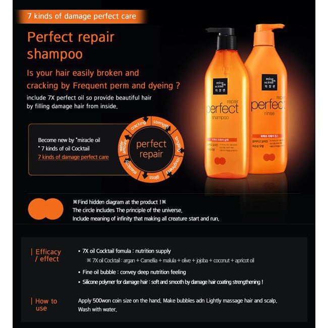 Mise En Scene perfect serum original shampoo / conditioner 680ml | BigBuy360 - bigbuy360.vn