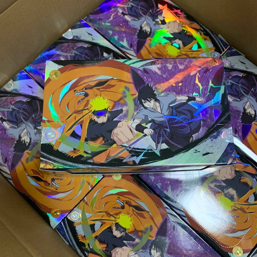 Bộ Sưu Tập 4 Thẻ Hình Anime Naruto Kayou Tier 2022