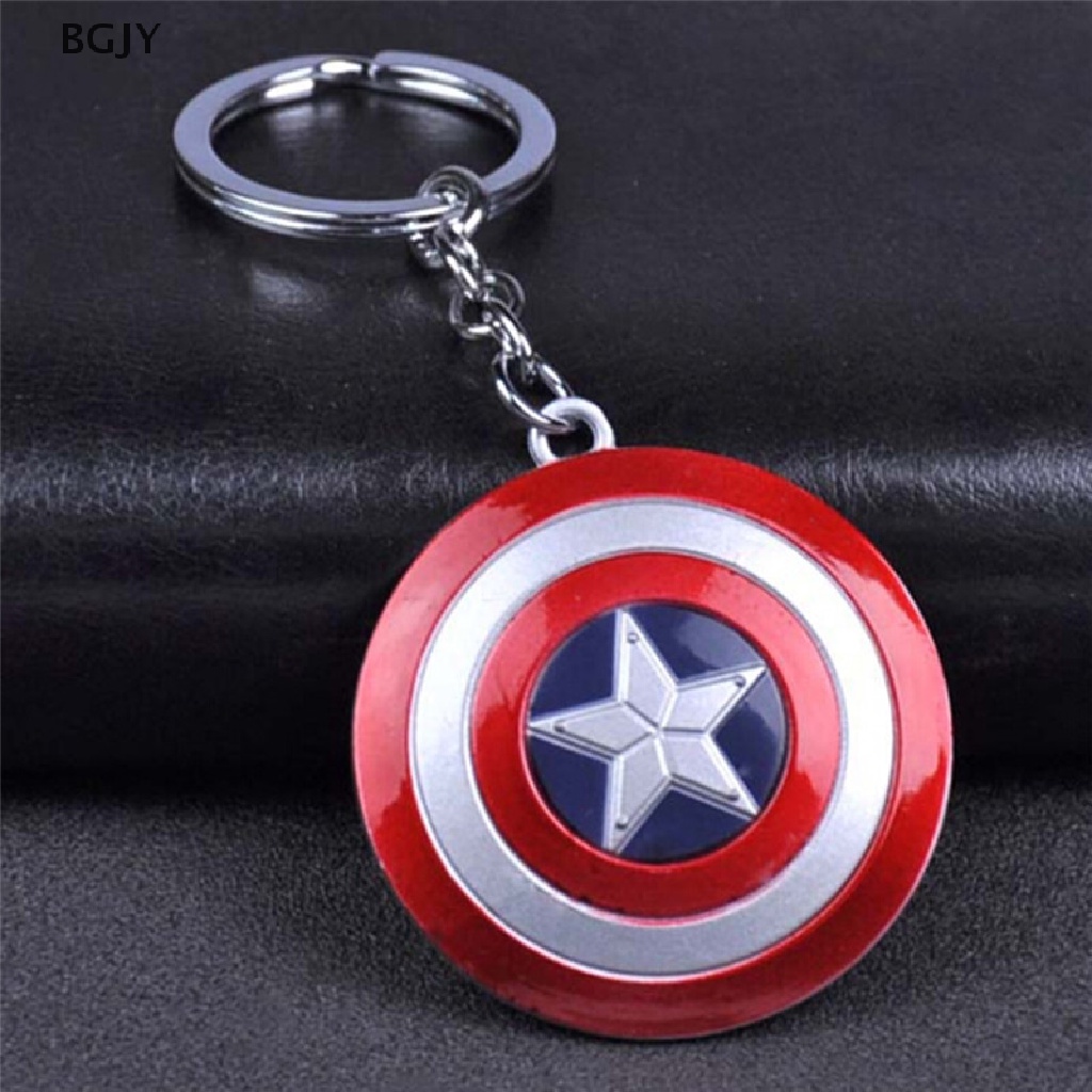 Móc Khóa Hình Khiên Captain America Thời Trang Mới