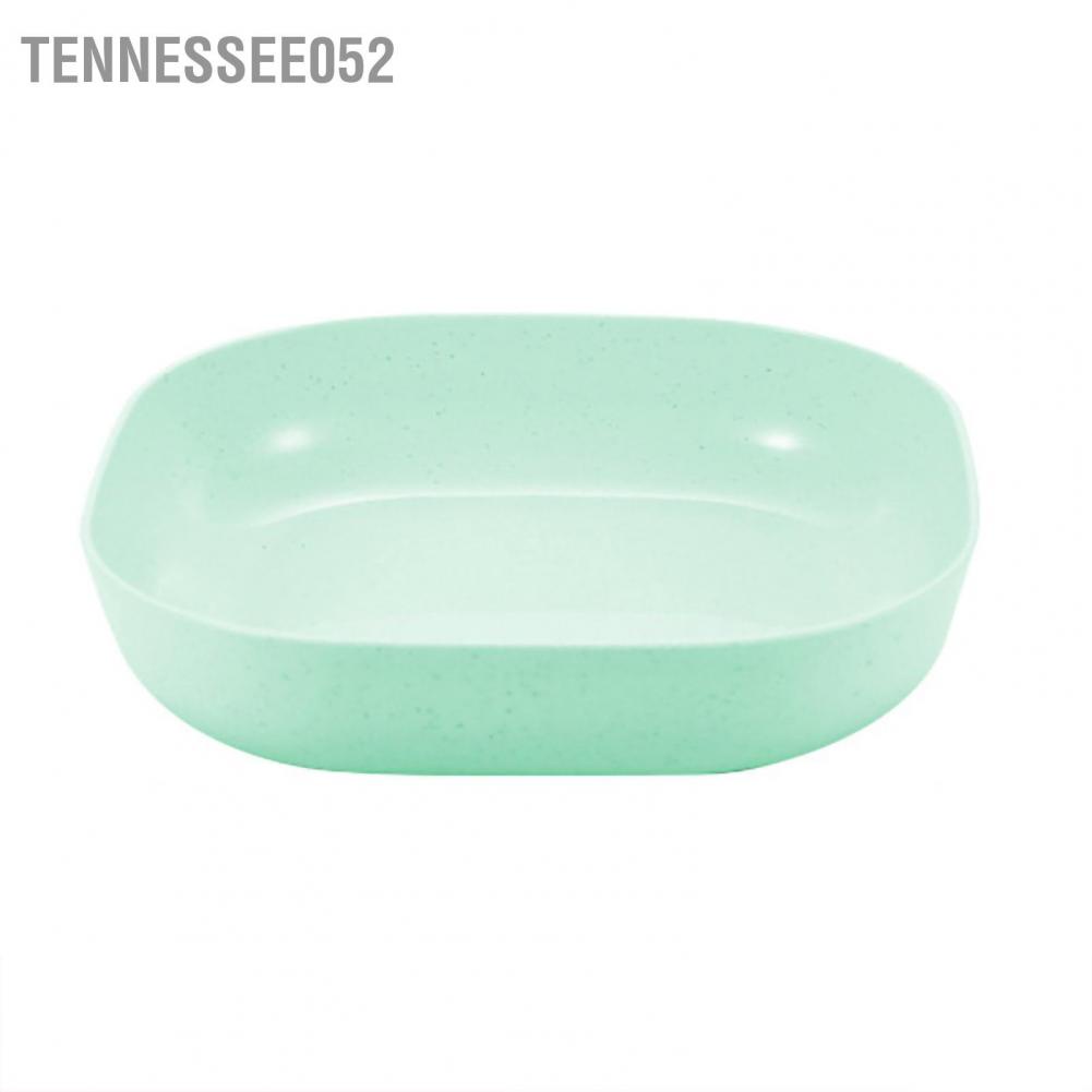 Tennessee052 Dinner Plate Tableware Wheat Straw PP Dinnerware for Dish Fruits Serving Sauce Dipping