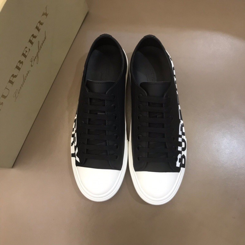 Giày thể thao /sneaker nam Burberry cao cấp thiết kế in chữ logo 3D đơn giản thời trang