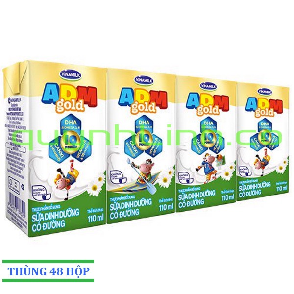 Sữa Vinamilk ADM Gold 110ml: Thùng MỚI