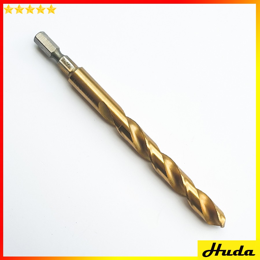 Mũi khoan sắt phủ Titan từ 8mm-12mm chân lục giác NZ Makita