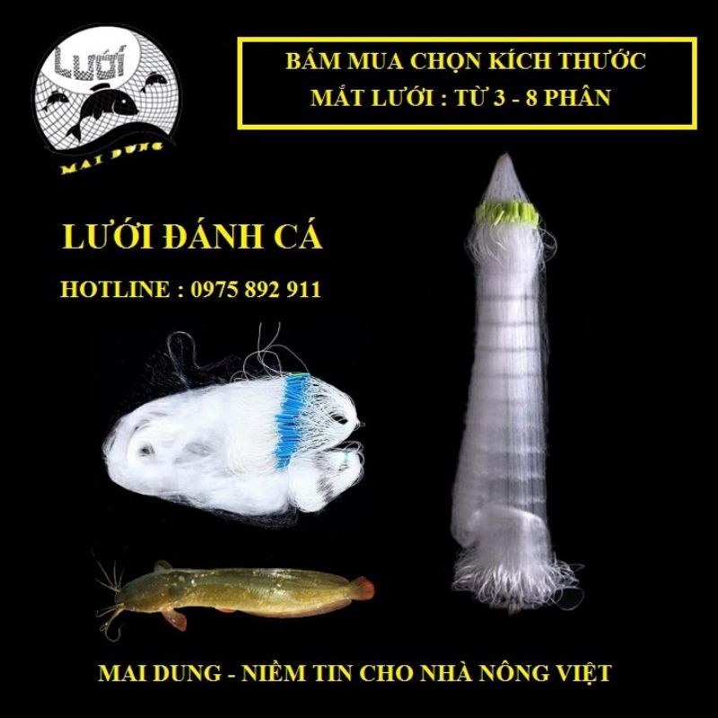 Lưới đánh cá ao hồ sông suối