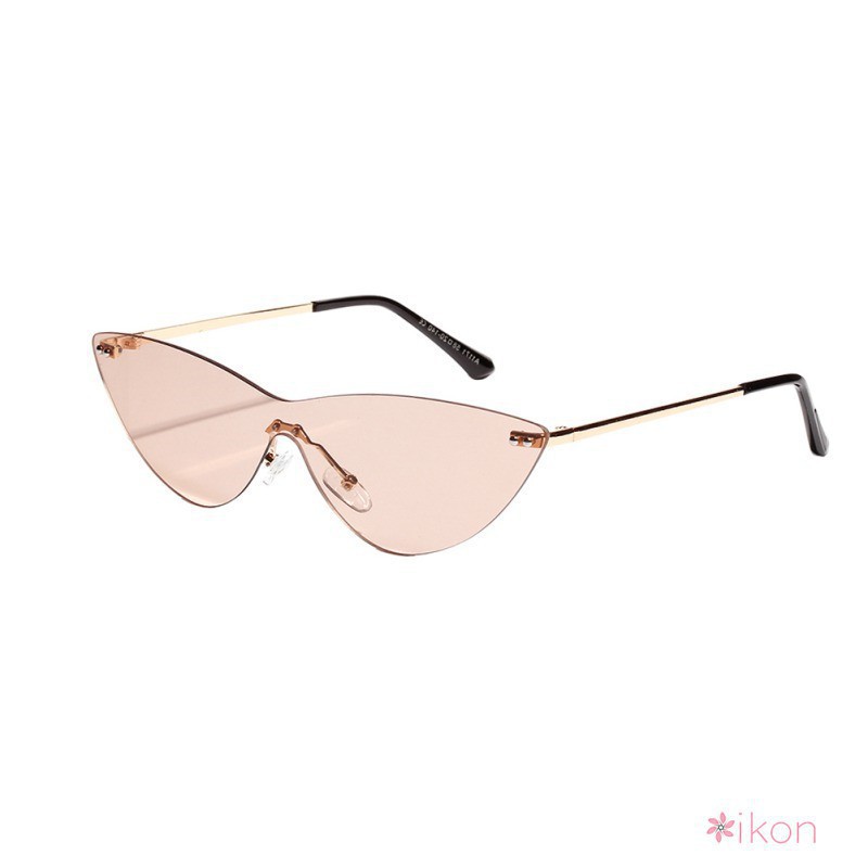 Kính mát gọng kim loại tròng trong suốt không viền nhiều màu gentle monster | BigBuy360 - bigbuy360.vn